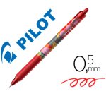 Roller pilot frixion ball clicker 0.7 mika édition limitée éclair écriture moyenne 0.5mm encre rouge effaçable