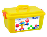 Jeu miniland interstar blocks 100 pieces