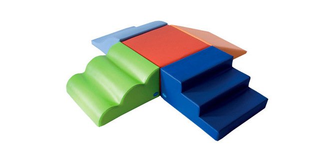 Ensemble psychomotricité 10 sumo didactic multicolore 190x185x30cm