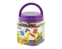 Jeu miniland lettres minuscules magnétiques pot de 160 pièces