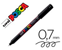 Marqueur posca pc1mr base eau pointe calibree extra fine    0,7mm noir               sans/odeurs/alcool/solvant tous