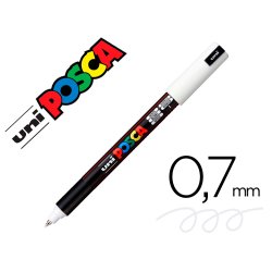 Marqueur posca pc1mr base eau pointe calibree extra fine    0,7mm blanc              sans/odeurs/alcool/solvant tous