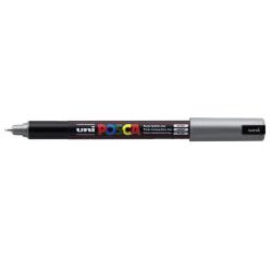 Marqueur posca pc1mr base eau pointe calibree extra fine    0,7mm argent             sans/odeurs/alcool/solvant tous