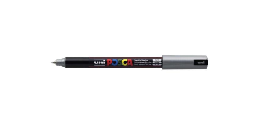 Marqueur posca pc1mr base eau pointe calibree extra fine    0,7mm argent             sans/odeurs/alcool/solvant tous
