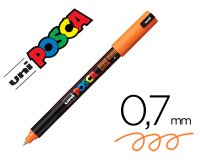 Marqueur posca pc1mr base eau pointe calibree extra fine    0,7mm orange foncée      sans/odeurs/alcool/solvant tous