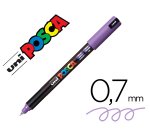 Marqueur posca pc1mr base eau pointe calibree extra fine    0,7mm violet             sans/odeurs/alcool/solvant tous