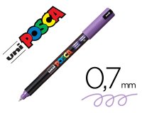 Marqueur posca pc1mr base eau pointe calibree extra fine    0,7mm violet             sans/odeurs/alcool/solvant tous