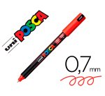 Marqueur posca pc1mr base eau pointe calibree extra fine    0,7mm sans odeurs/alcool/solvant coloris rouge