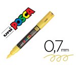 Marqueur posca pc1mc base eau pointe conique extra fine     0,7mm jaune              sans/odeurs/alcool/solvant tous