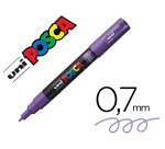 Marqueur posca pc1mc base eau pointe conique extra fine     0,7mm violet             sans/odeurs/alcool/solvant tous