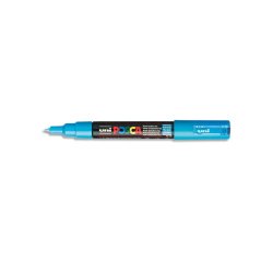 Marqueur posca pc1mc base eau pointe conique extra fine     0,7mm bleu clair              odeurs/alcool/solvant tous