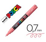 Marqueur posca pc1mc base eau pointe conique extra fine     0,7mm rose               sans/odeurs/alcool/solvant tous