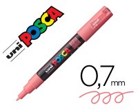 Marqueur posca pc1mc base eau pointe conique extra fine     0,7mm rose               sans/odeurs/alcool/solvant tous