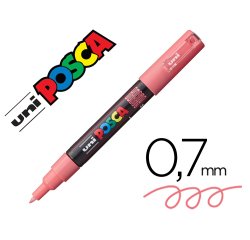 Marqueur posca pc1mc base eau pointe conique extra fine     0,7mm rose               sans/odeurs/alcool/solvant tous