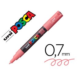Marqueur posca pc1mc base eau pointe conique extra fine     0,7mm rose               sans/odeurs/alcool/solvant tous