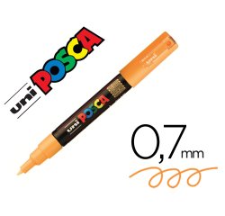 Marqueur posca pc1mc base eau pointe conique extra fine     0,7mm orange             sans/odeurs/alcool/solvant tous