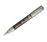 Marqueur posca pc1mc base eau pointe conique extra fine     0,7mm argent             sans/odeurs/alcool/solvant tous