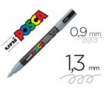 Marqueur posca pc3m base eau pointe conique fine 0,9-1,3mm sans odeurs/alcool/solvant    tous supports coloris gris