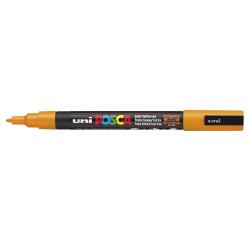 Marqueur posca pc3m base eau pointe conique fine 0,9-1,3mm sans odeurs/alcool/solvant    tous supports coloris orange