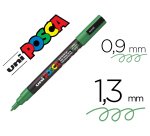 Marqueur posca pc3m base eau pointe conique fine 0,9-1,3mm sans odeurs/alcool/solvant    tous supports coloris vert