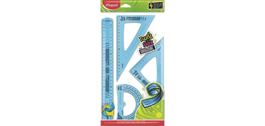 Kit instruments maped twist 'n flex original coloris assortis 4 unités