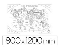 Coloriage géant bouchut atlas 80x120cm sous étui carton