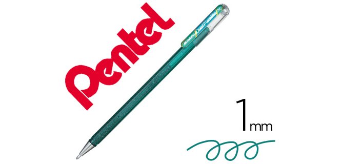 Hybrid Stylo roller 'Dual Pen', vert clair/bleu