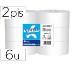 Papier hygiénique amoos jumbo 2 plis 350m paquet 6 rouleaux