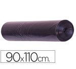 Sac poubelle domestique 90x110cm calibre 200 capacité 100l coloris noir rouleau 10 unités