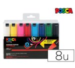 Marqueur à pigment PC-7M, étui de 8