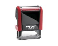Timbre trodat printy 4911 monture seule 38x14 3 lignes mawimum