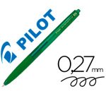 Stylo-bille pilot super grip g rétractable pointe moyenne   1.0 mm coloris vert