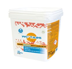 Pastille détartrante coldis pour cuvette wc seau de 2kg