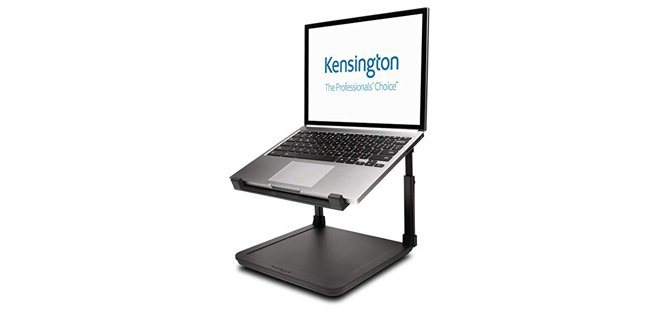 Rehausseur kensington smartfit pour ordinateur portable sans surface de charge 4 hauteurs