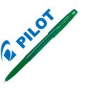 Stylo-bille pilot super grip g cap pointe fine coloris vert