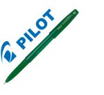Stylo-bille pilot super grip g cap pointe moyenne coloris vert