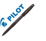 Stylo-bille pilot super grip g cap pointe moyenne coloris noir