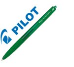 Stylo-bille pilot super grip g rétractable pointe fine coloris vert