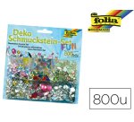 Set de pierres décoratives FUN, plus de 800 pièces