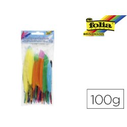 Plume indienne folia 10g coloris assortis