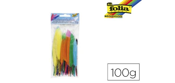 Plumes d'indiens, 10 g, assorti