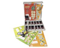Marqueur peinture pébéo skrib acrylique schoolbox 12 coloris assortis pochette 36 unités