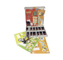 Marqueur peinture pébéo skrib acrylique schoolbox 12 coloris assortis pochette 36 unités