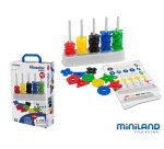 Abaque miniland de 100 pièces formes assorties 210mm