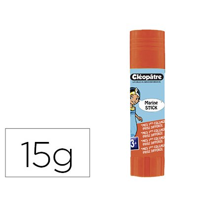 Colle cléopâtre stick coloris bleu marine