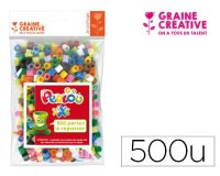 Sachet de 500 perles mixtes xxl 10mm