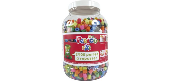 Baril 2400 perles mixtes xxl 10mm