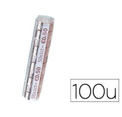 Étui à monnaie pour pièces de 0,01 euro lot 100 unités