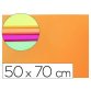 Plaque mousse liderpapel 50x70cm 60g/m2 épaisseur 1.5mm unicolore orange fluorescent