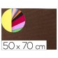 Plaque mousse liderpapel texture serviette 50x70cm 60g/m2 épaisseur 2mm unicolore marron